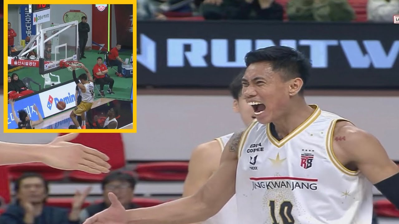 Rhenz Abando Clutch dunk and 3pts ang ginawa para Manalo 9pts 6rebs 1ast
