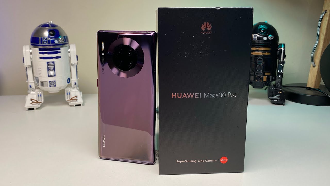 Huawei Mate 30 Pro Unboxing and Setup