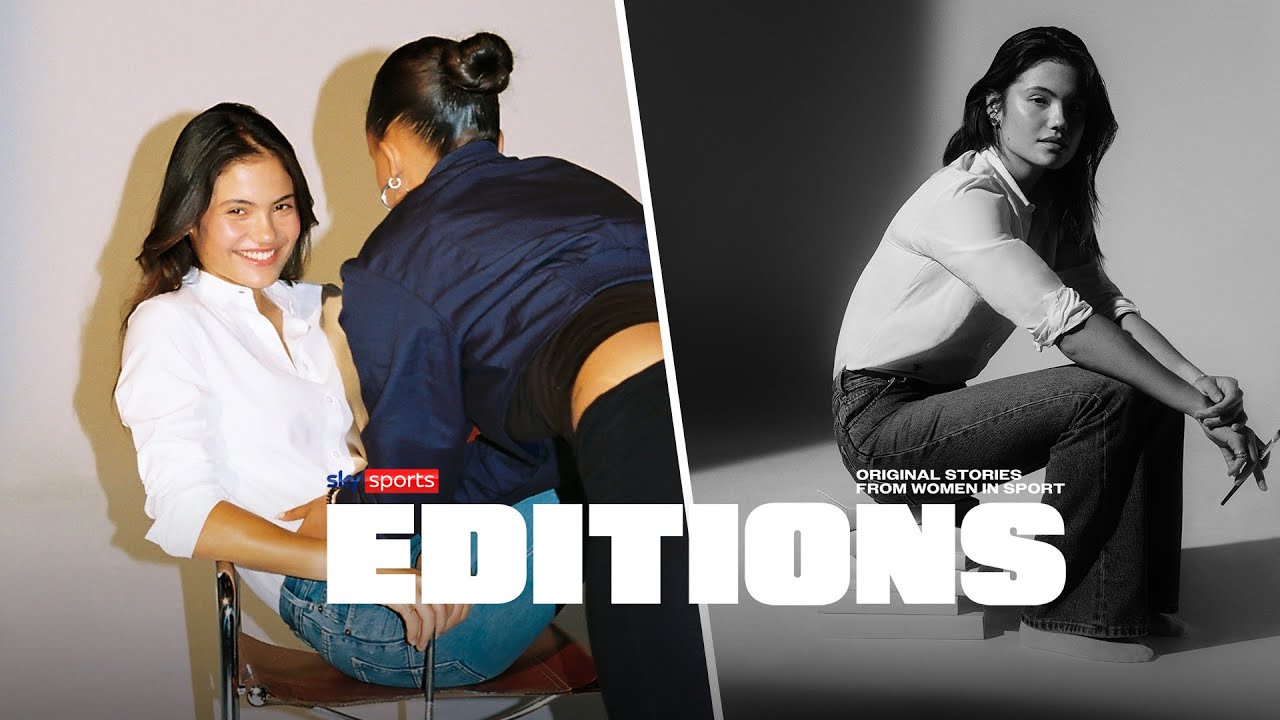 "I put on a brave face a lot of the time" | Emma Raducanu’s Sky Sports Editions cover shoot 📸