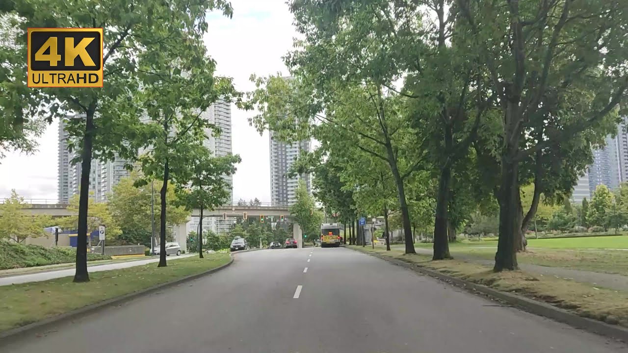 [4K 60fps]  Autumn Driving  , Surrey , BC, Canada