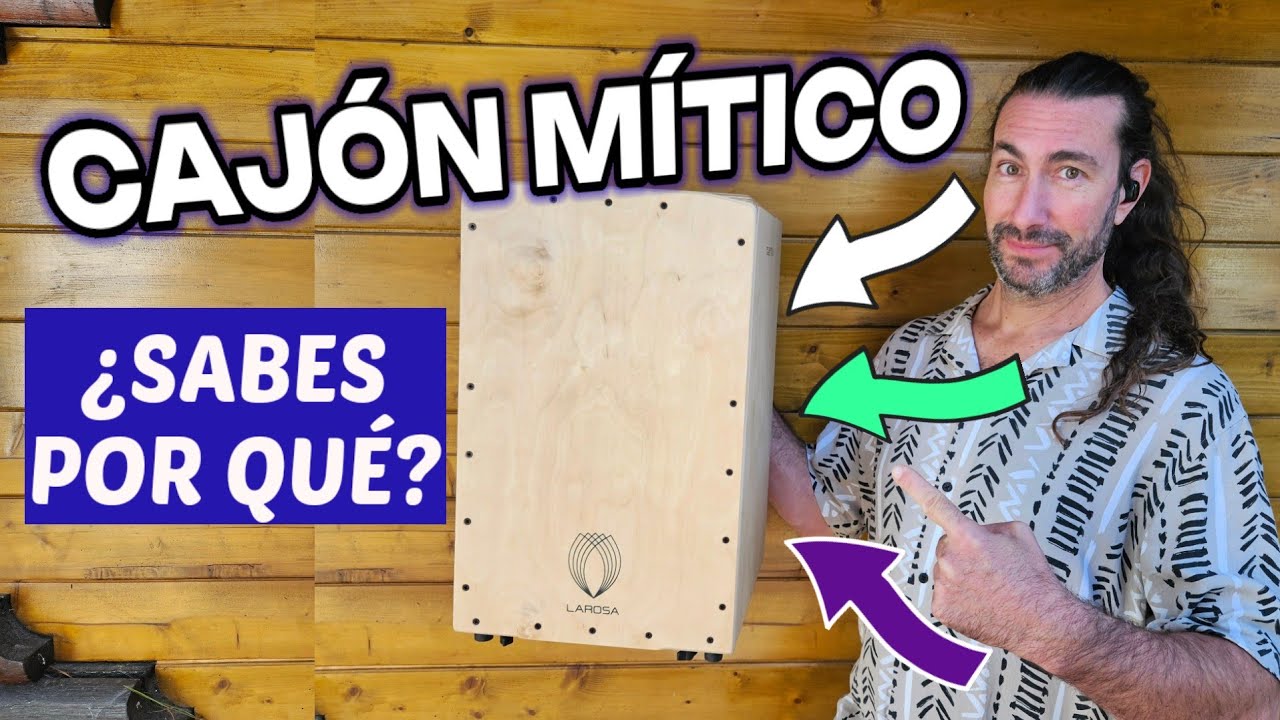 Pruebo el 👉CAJÓN + VENDIDO DE LA ROSA PERCUSIÓN 👈[CAJÓN CUSTOM Para Grandes Cajoneros]🖐️
