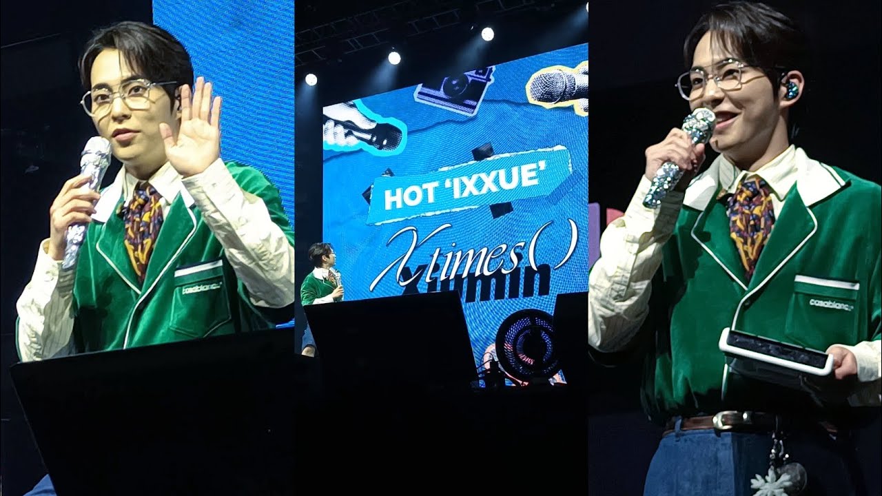 XIUMIN - Hot 'IXXUE': 2nd Question | 2025 XIUMIN FAN CONCERT X Times ( ) in Manila | Fancam
