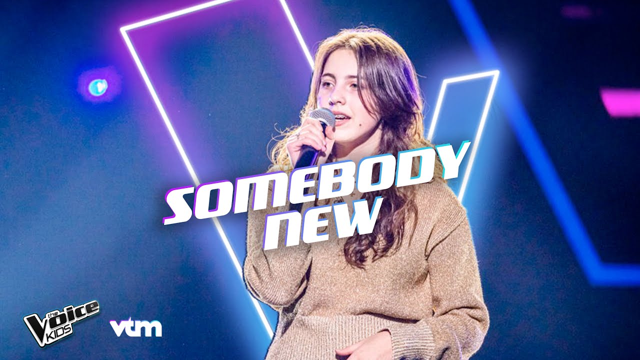 Lena -  'Somebody New' | Blind Auditions | The Voice Kids | VTM
