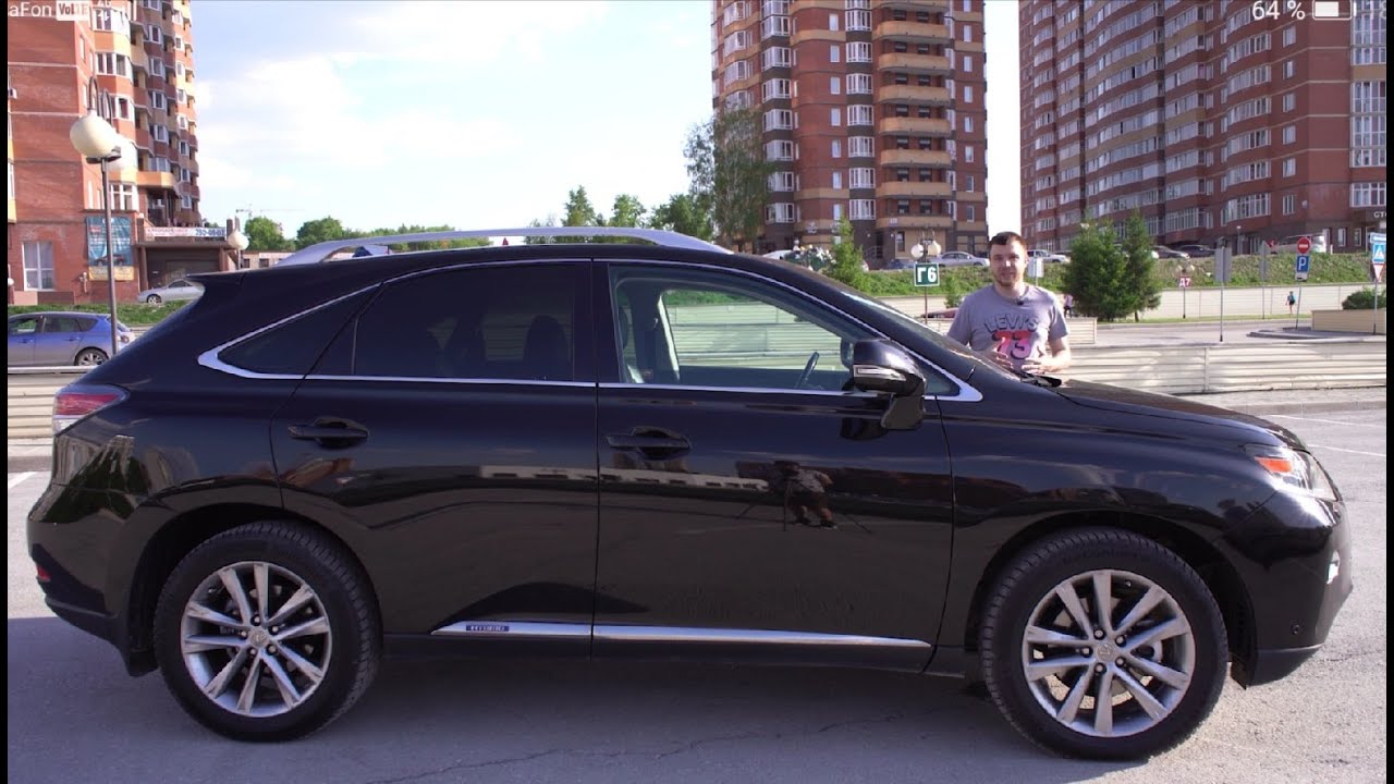 Lexus RX450h гибрид 12 года - первый во всем