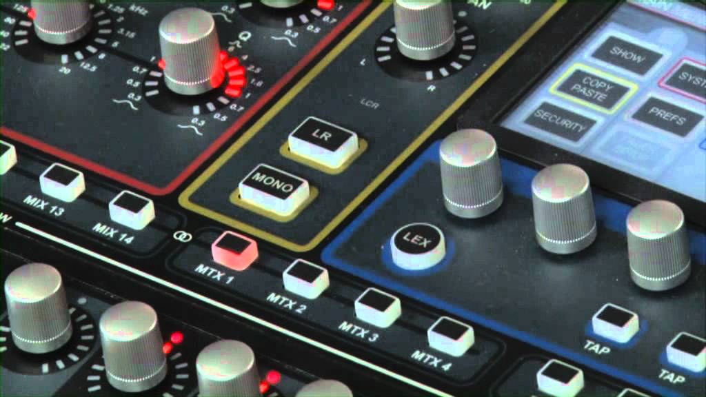 Учебное пособие по Soundcraft Si Performer, глава 3: Начнём микширование. Микширование влево и вп...
