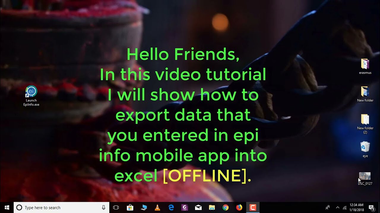 How to export data collected entered  in Epi info mobile into excel sheet