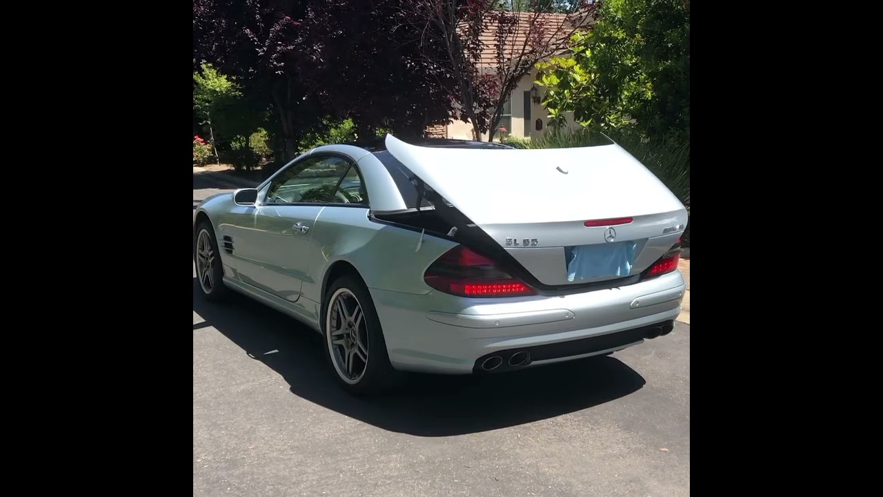 2006 SL65 AMG Convertible Top Operation