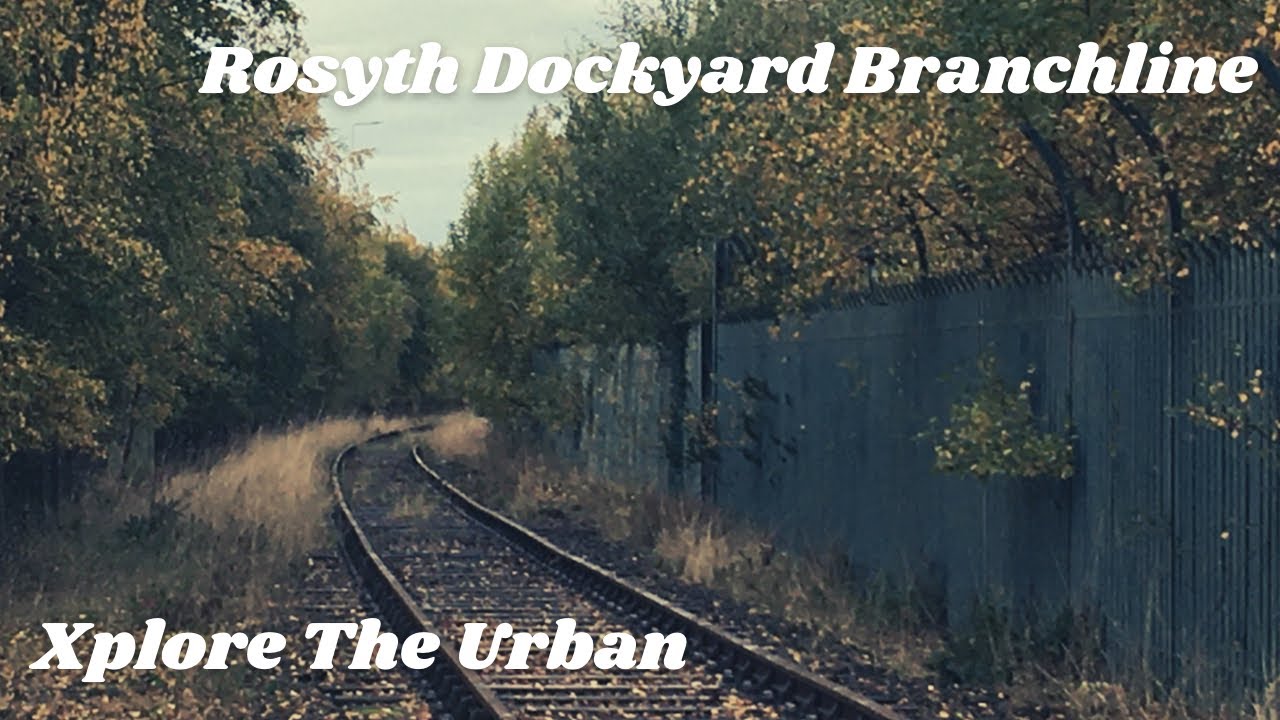 Xplore The Urban: Mothballed Rosyth Dockyard Branchline and Tunnel