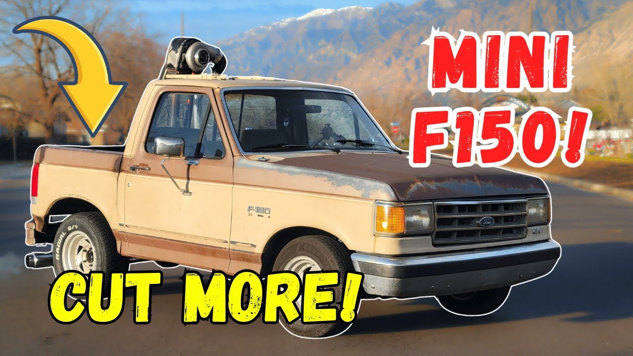 Процесс сборки мини-F150 с кузовом длиной 3 фута.