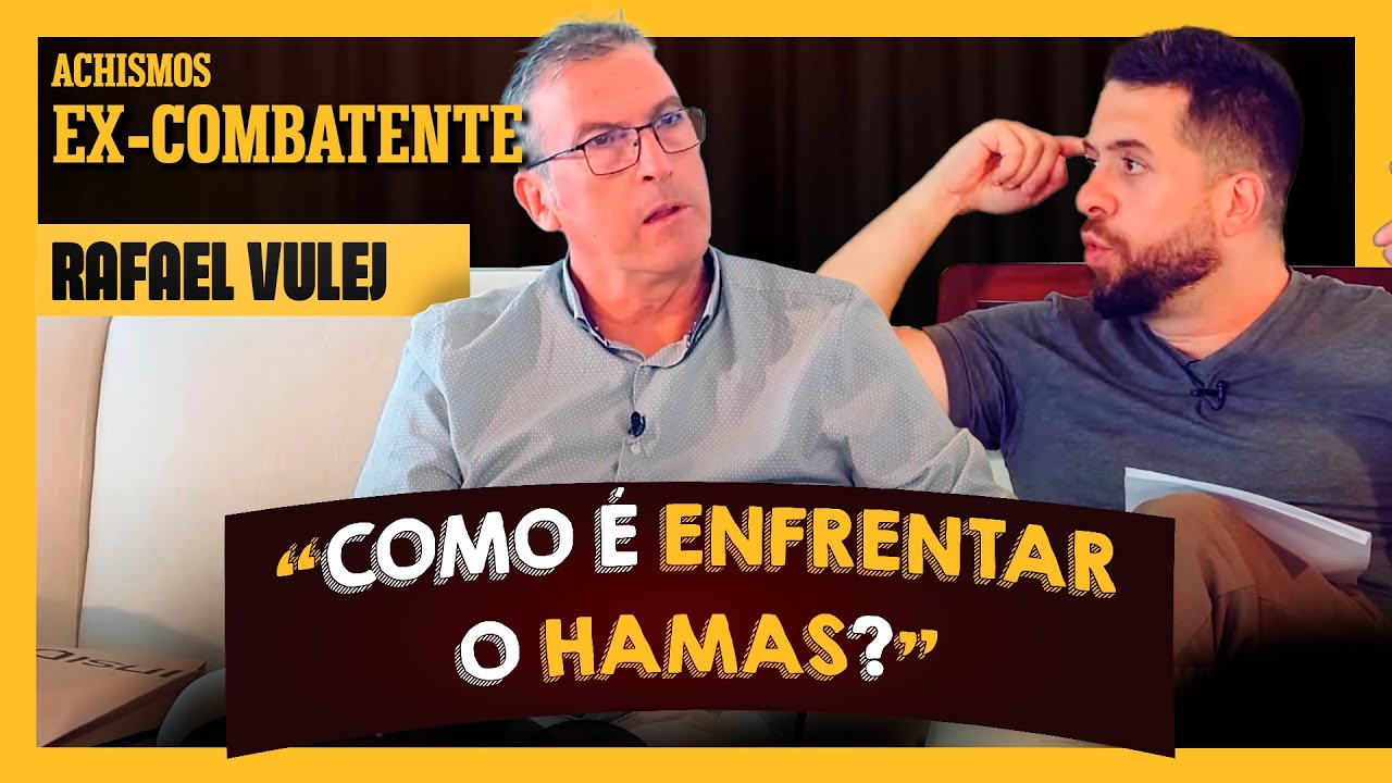 COMO É SER UM COMBATENTE DO EXÉRCITO DE ISRAEL | #ACHISMOS PODCAST #273