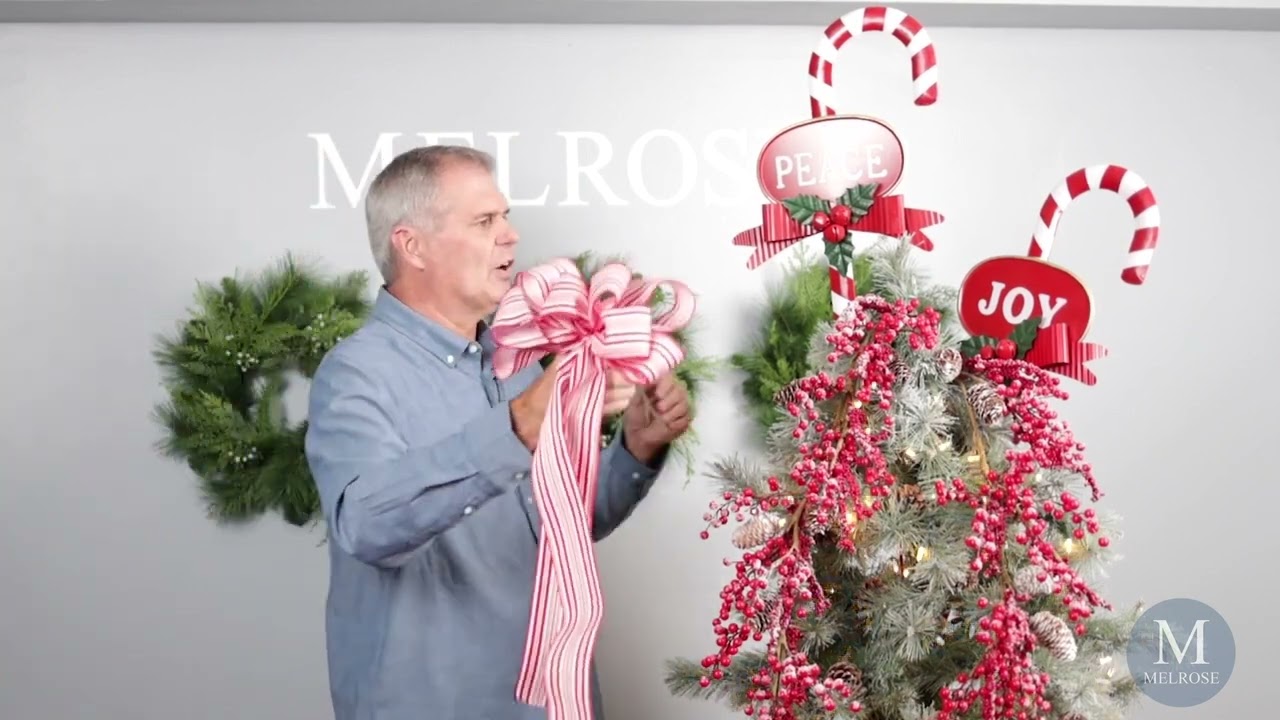 The Stakes Are High:  Melrose Tree Toppers with Garden Stakes