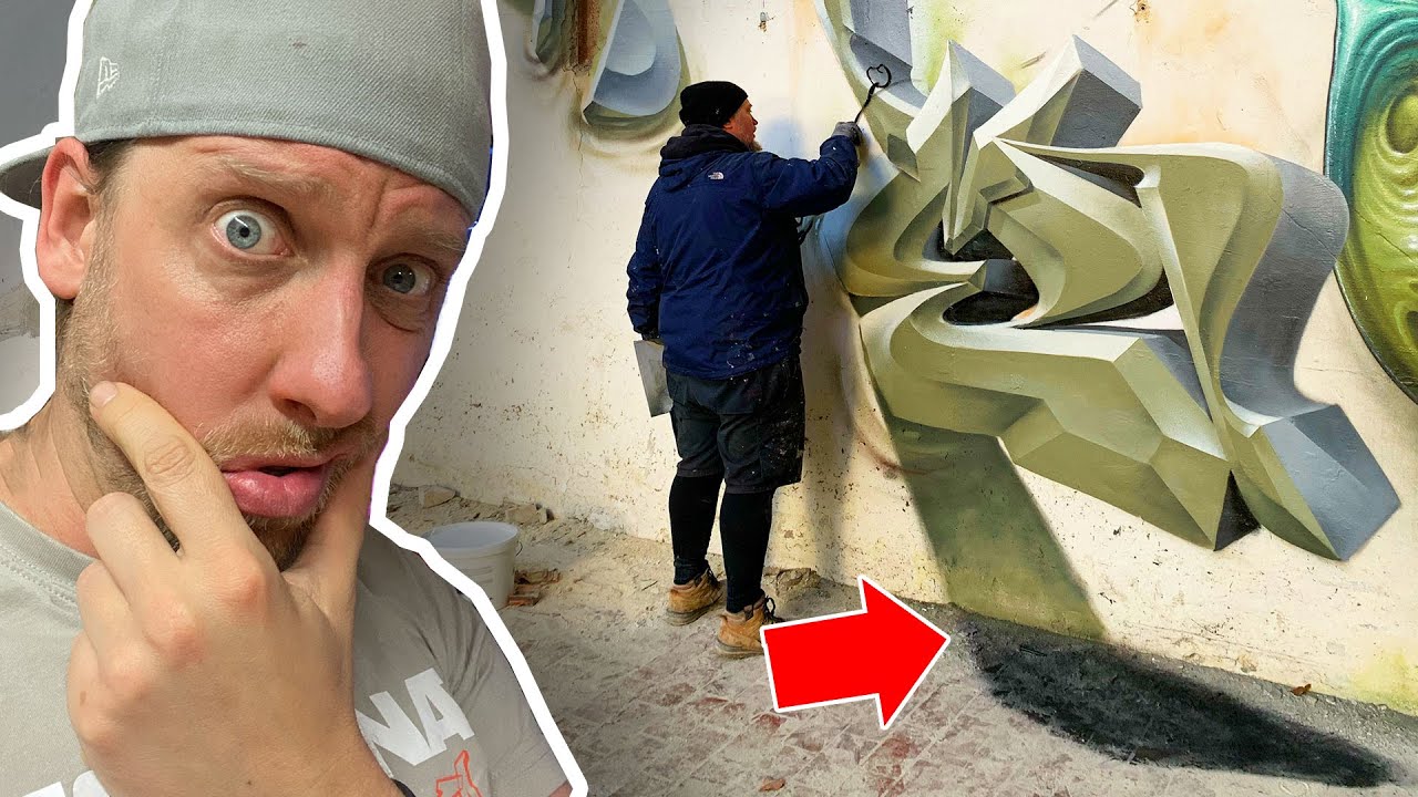 FIRST 3D Graffiti... is that shadow right?