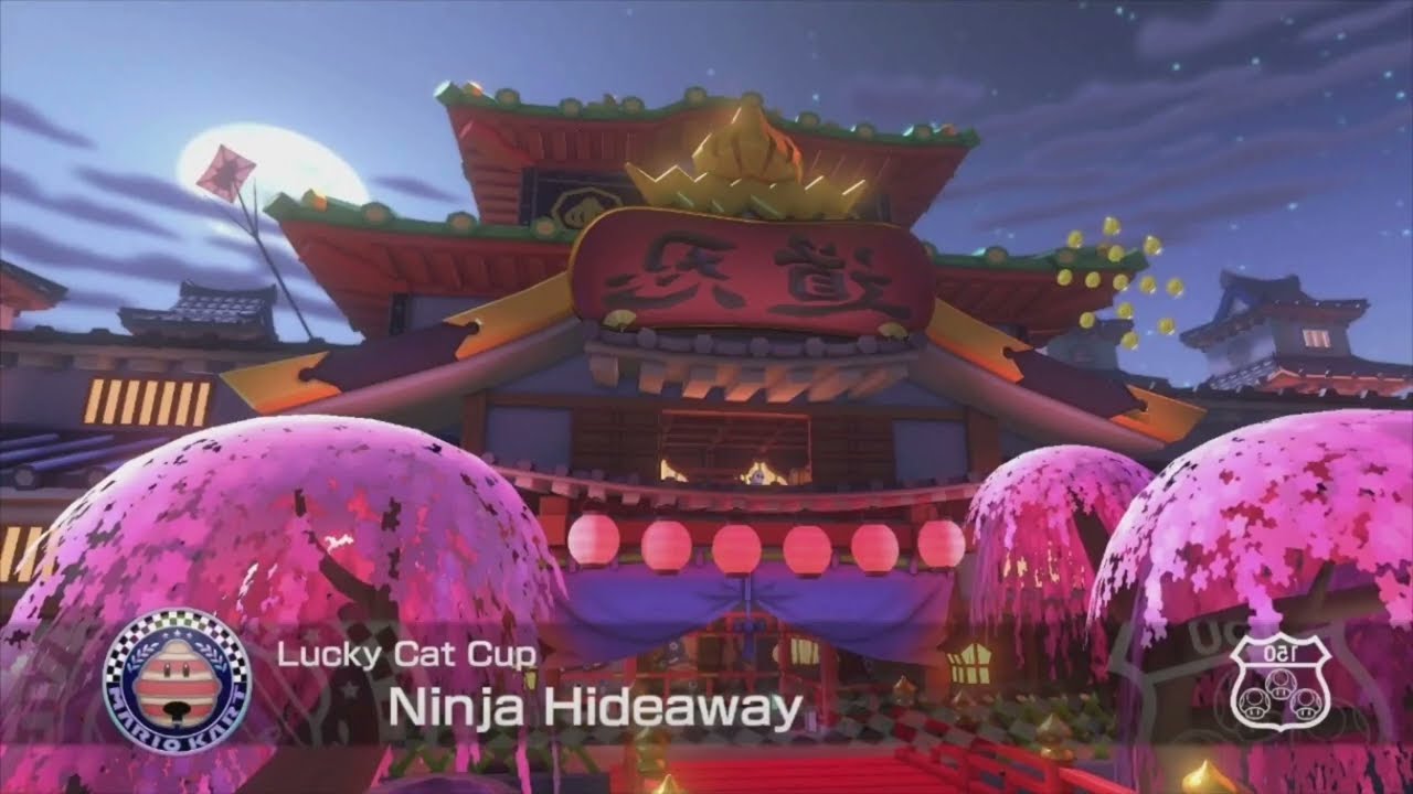 Mario kart 8 Deluxe - Ninja hideaway bonus video