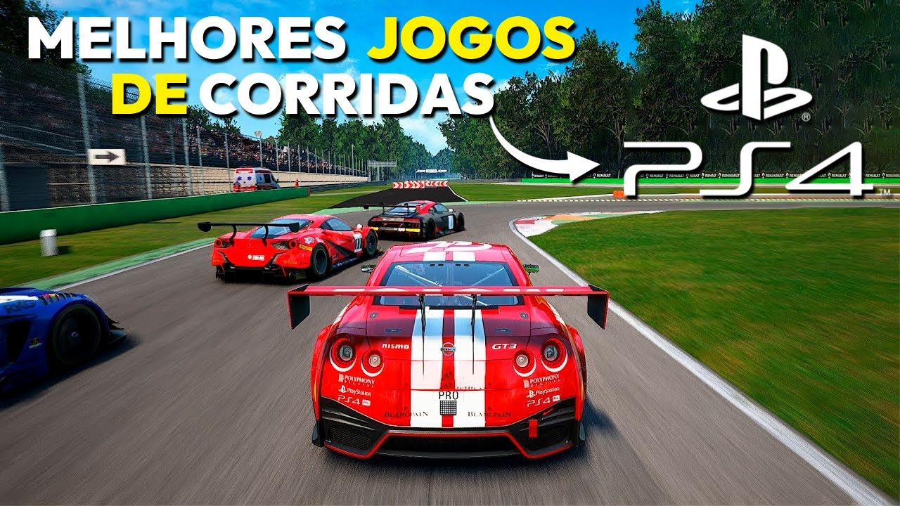 OS MELHORES JOGOS DE CORRIDA PARA PLAYSTATION 4 EM 2024 (ATUALIZADO)