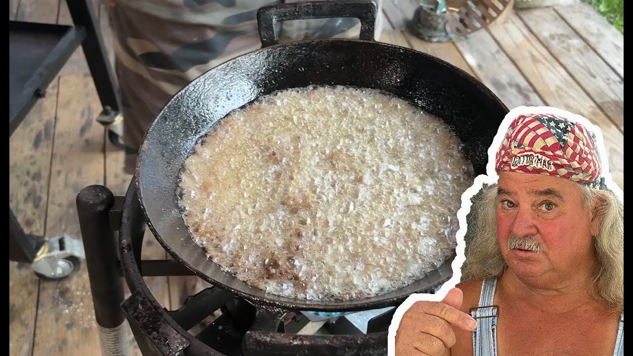 Cleaning FRYING OIL with CORNSTARCH | Clean and Reuse
