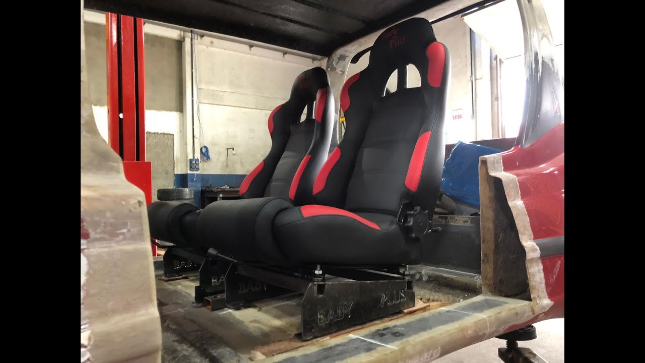 INSTALANDO BANCOS, ALAVANCA DE MARCHA E PEDALEIRAS NO NOVO BUGGY!!