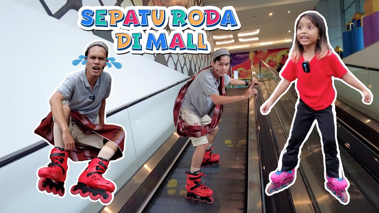 TOMPEL MULAI BERLATIH SEPATU RODA, BERSAMA LEIKA!