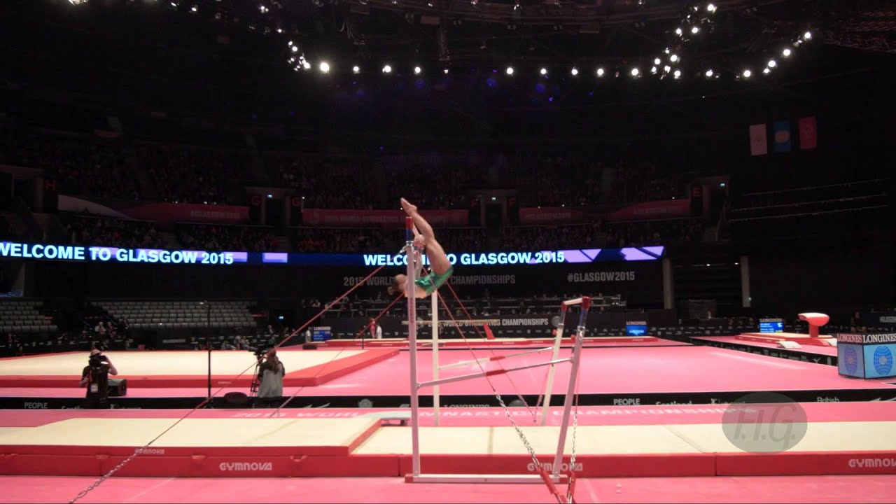 OLIVEIRA Lorrane (BRA) - 2015 Artistic Worlds - Qualifications Uneven Bars