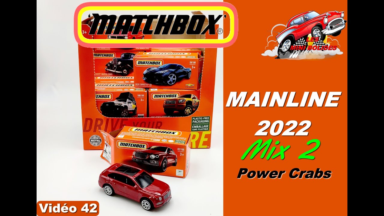 Matchbox Mainline 2022 Mix 2 unboxing - (Vidéo n°42)