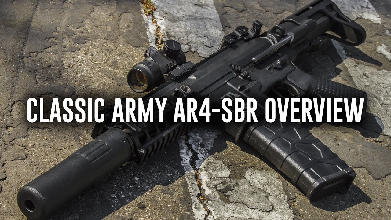 Classic Army AR4-SBR Overview!! - Airsoft GI