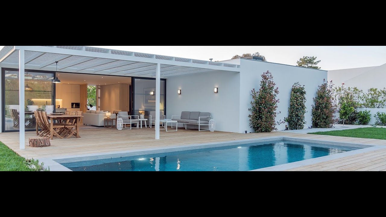 Modern Steel Pergola Ideas