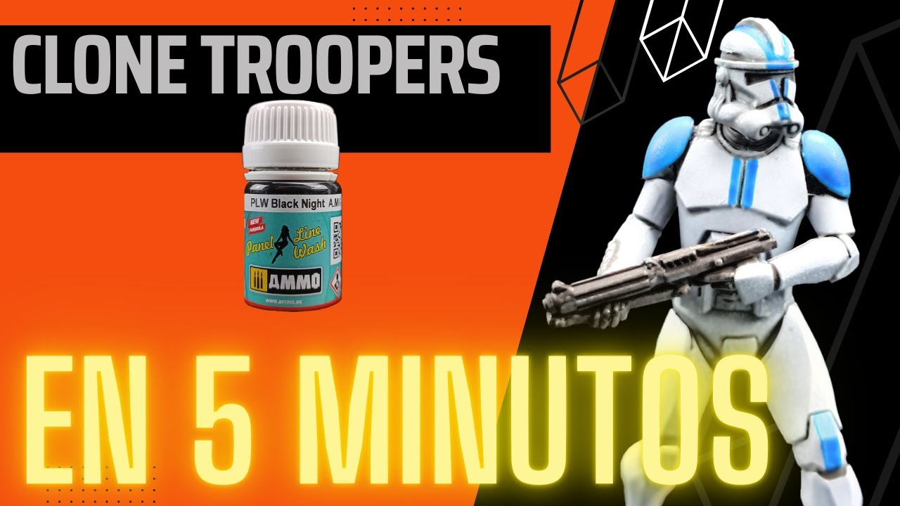 ✅Como Pintar Clone Troopers Rapido y Facil - [ENG Subtitles]