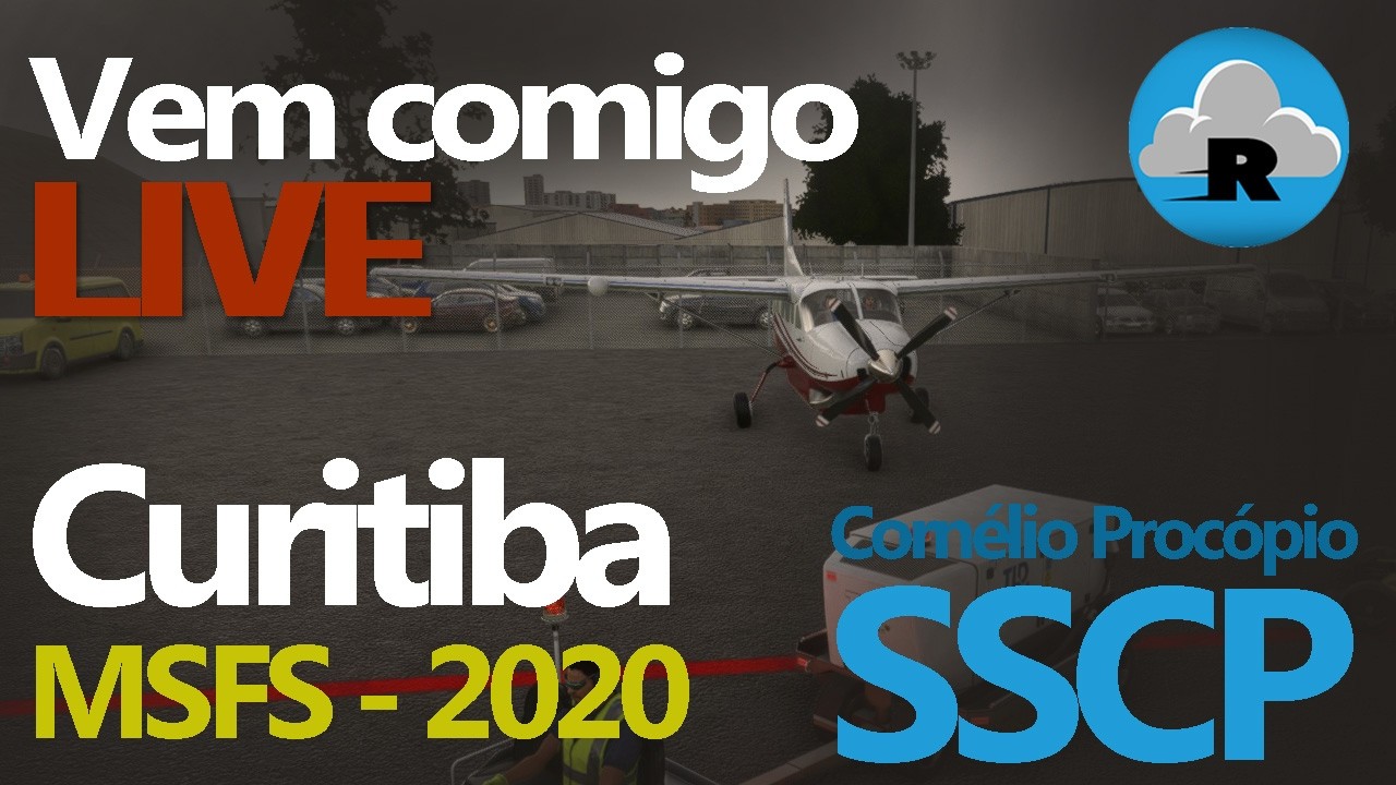 AO VIVO | Cessna 208 ✈️ Vamos de Curitiba para Crnélio Procópio | MSFS 2020