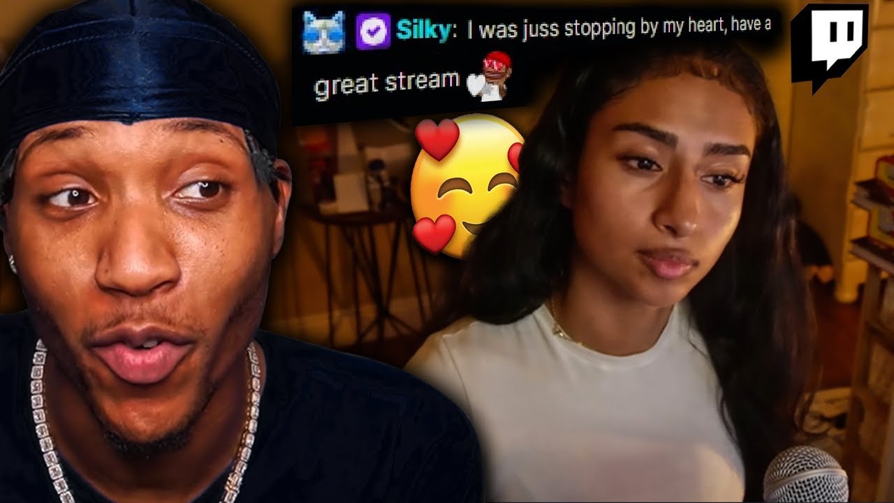 Silky пытается привлечь внимание стримеров Twitch в прямом эфире