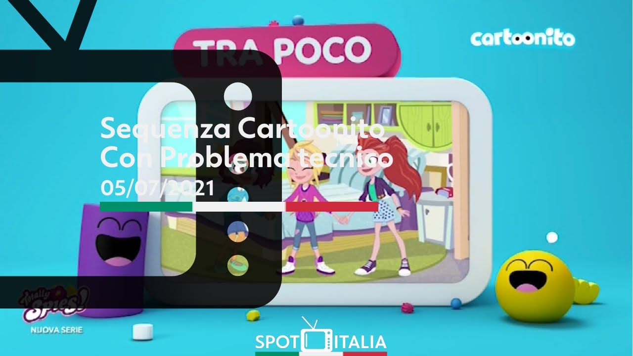 Sequenza Cartoonito Con Piccolo Problema Tecnico - 05/07/2021