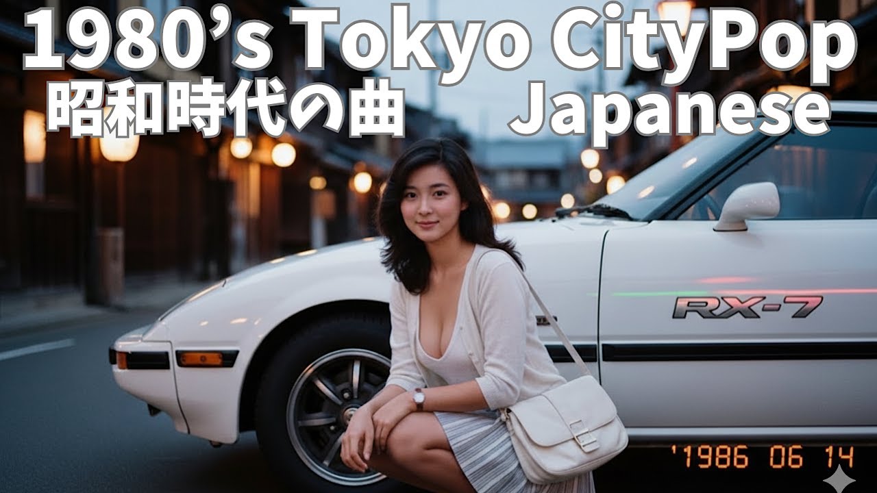 【80's City pop】昭和時代の懐かしいシティポップを聴きながら京都へ｜最高にシティーポップなドライブLofiチルポップ｜Japan Lofi Chill Pop｜ストレス解
