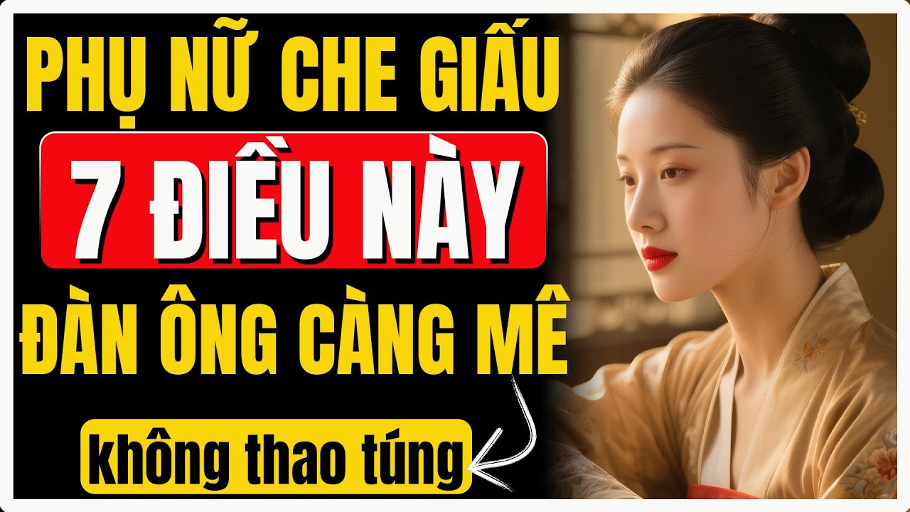 Phụ nữ giấu kín 7 điều này,  đàn ông bị mê hoặc ngay lập tức (không cần thao túng) | Nữ Khắc Kỷ