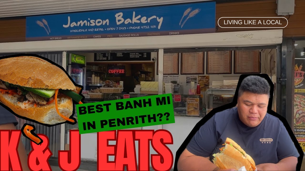 K&J EATS | BEST BANH MI IN PENRITH #polytube #localeats #cheapeats #newcity