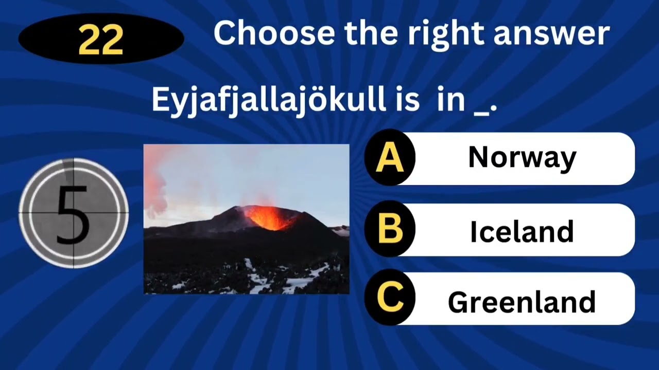 Can You Guess the Country from Its Volcano? 🌋 | Hardest Volcano Quiz Ever!