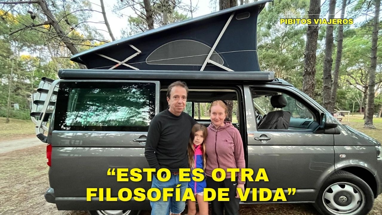 EMBARCARON SU MOTORHOME, DE ITALIA A ARGENTINA, PARA RECORRER LA PATAGONIA
