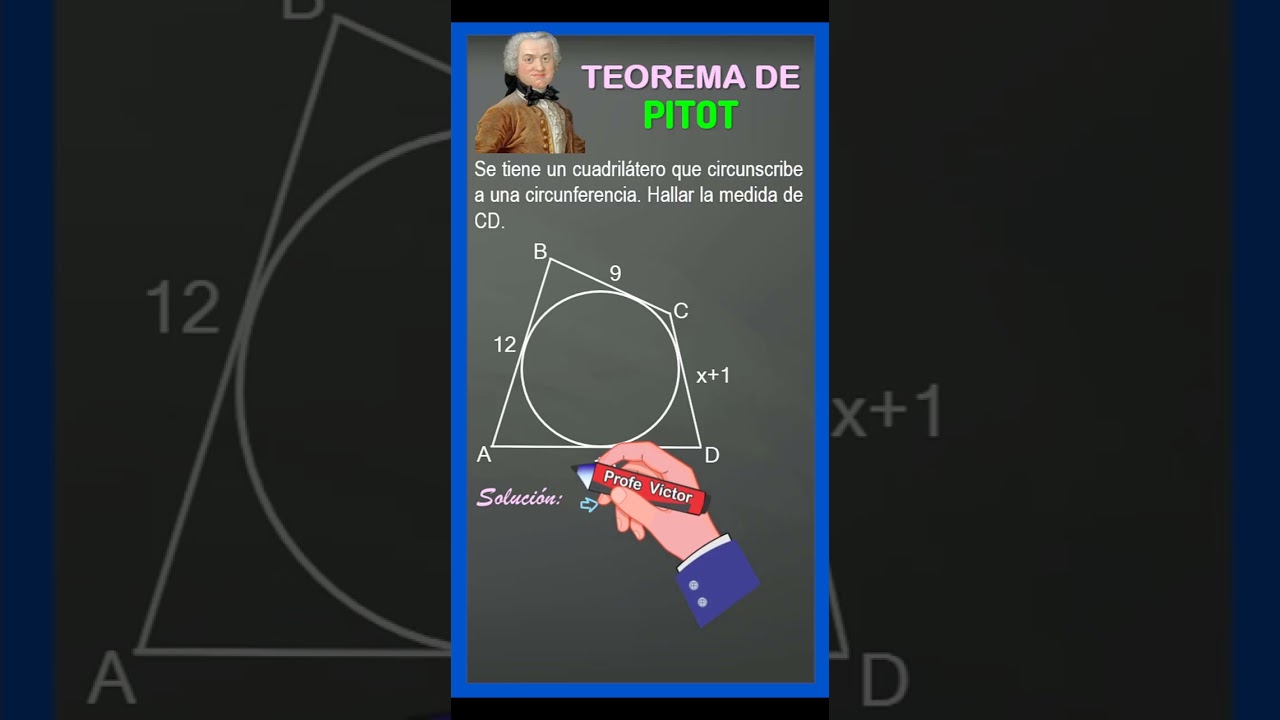 TEOREMA DE PITOT #geometria