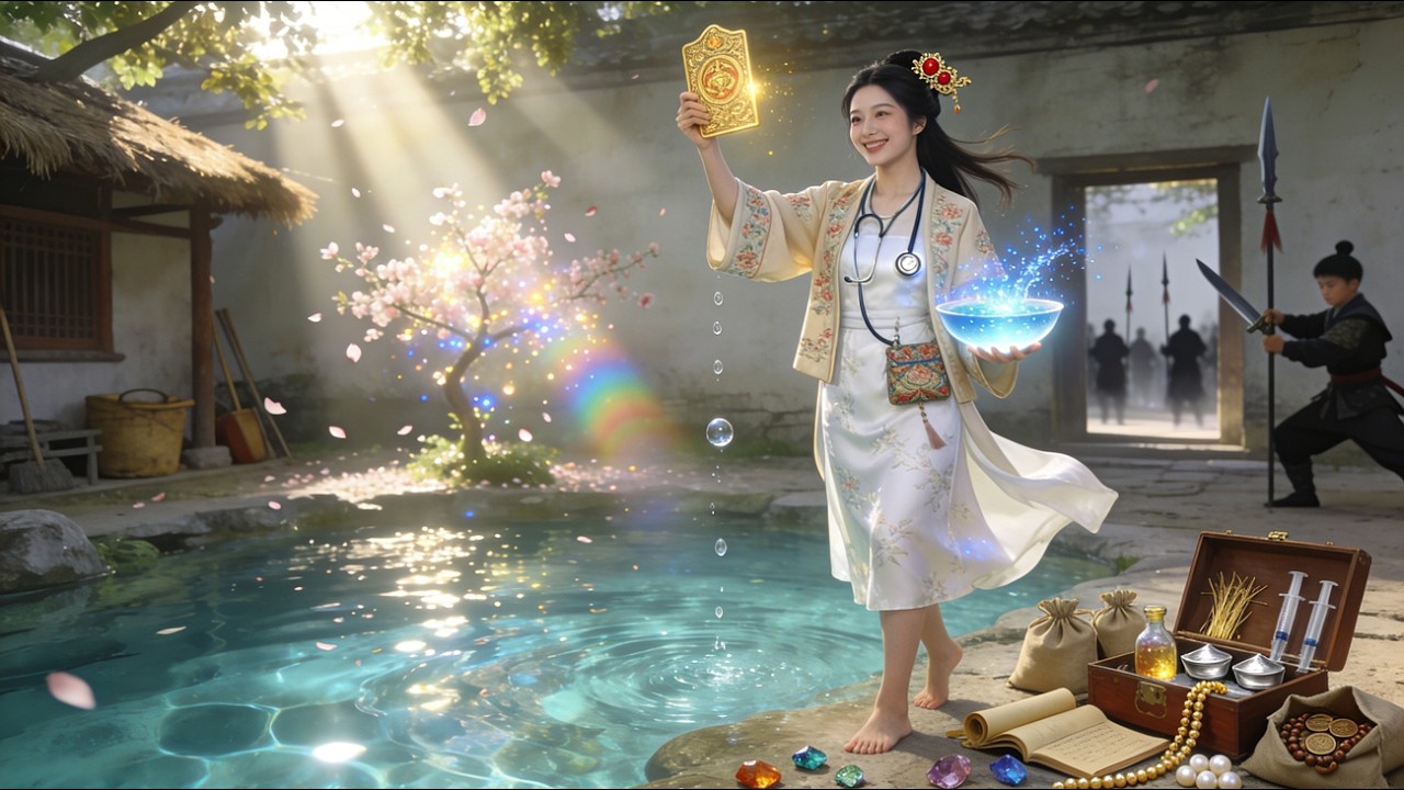 農家女唐婉憑靈泉醫手逆天改命，救皇子、鬥權貴、治瘟疫，從鄉野醫女到王妃，一手事業一手愛情，全程高能反轉。