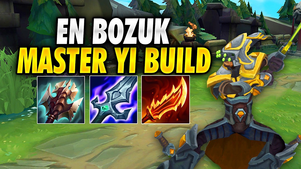 En Güçlü MASTER Yİ Buildi Aşırı Bozuk ( PARÇALIYOR )