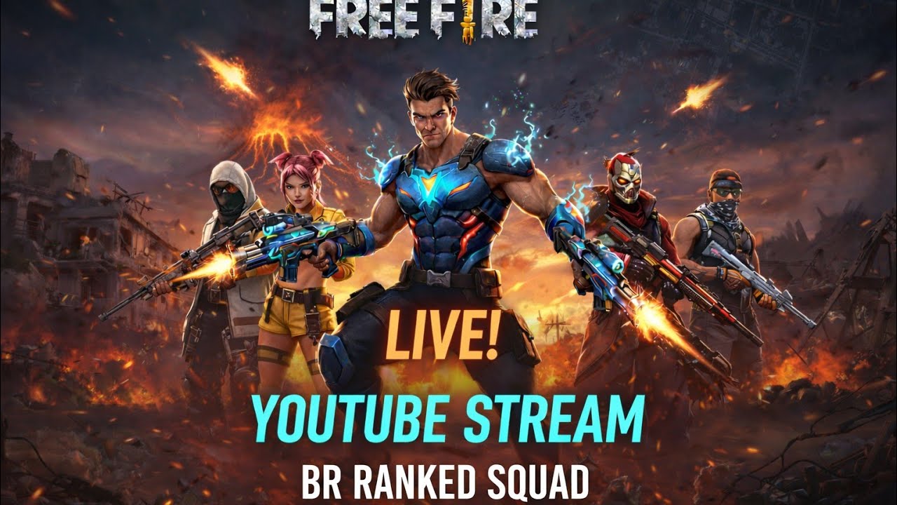 🔴Rank Push Gameplay - Garena Free Fire 💥🏆