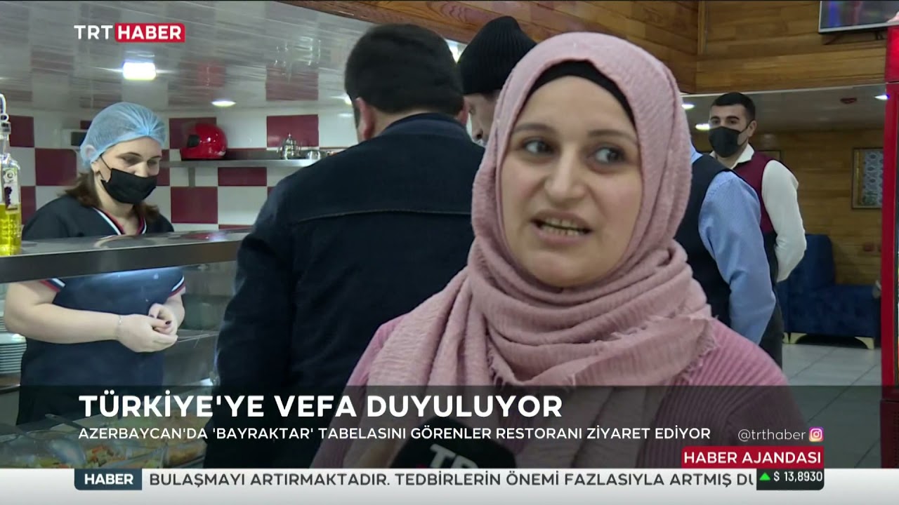 Azerbaycan'da 'Bayraktar' Sevgisi