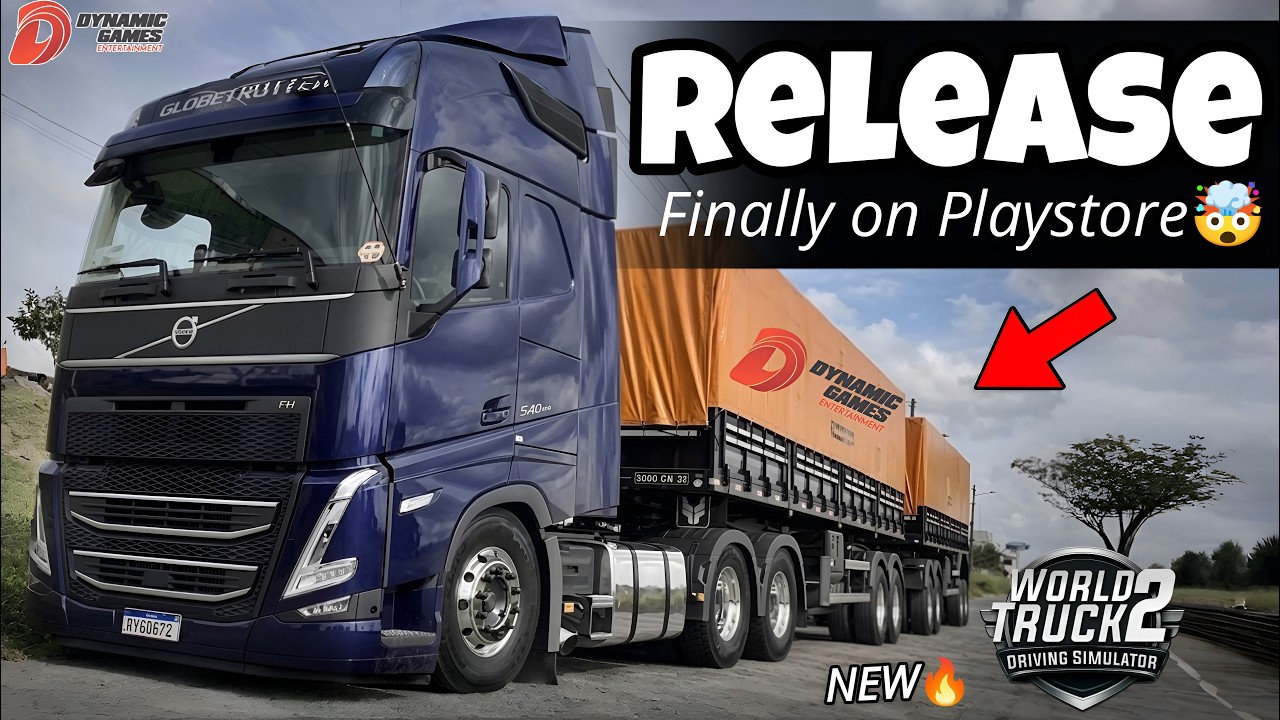 World Truck Driving Simulator 2 Launch Is Here &ndash; Realistic Graphics & Physics Gameplay 🔥🤯