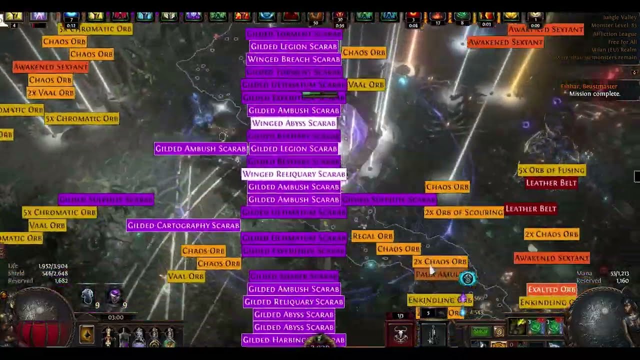 PoE 3.23 - Blade Vortex MF Occultist