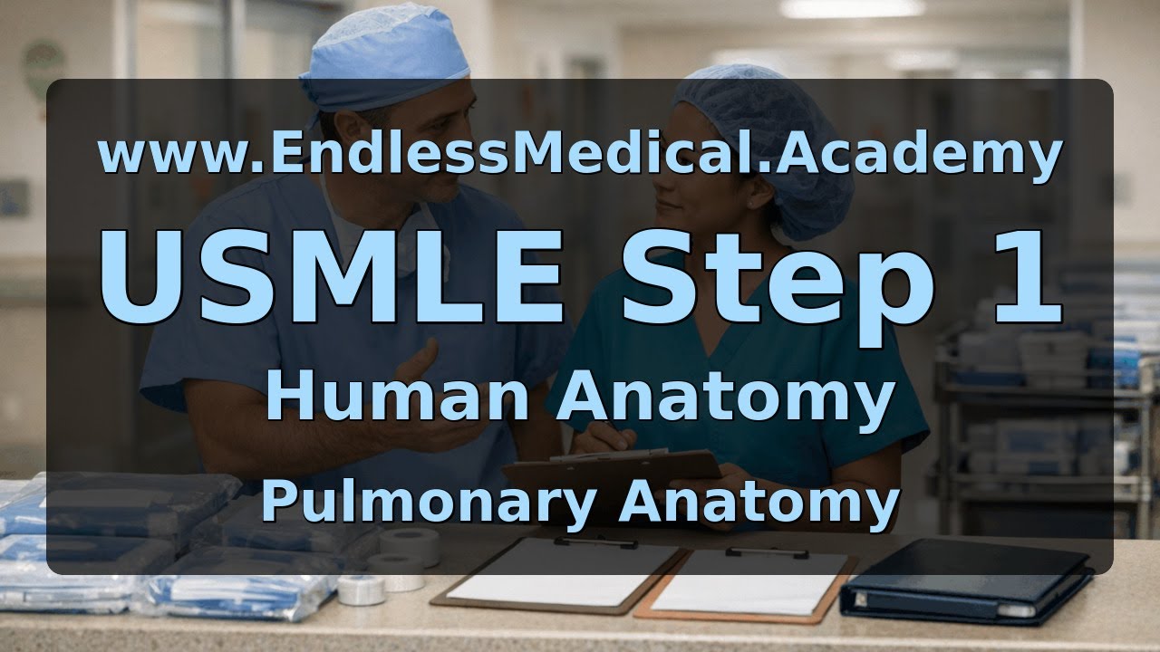 Pulmonary Anatomy, Human Anatomy, USMLE Step 1 - Full Vignette with Extended Explanations