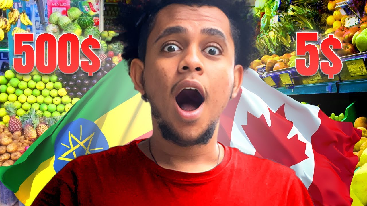 የካናዳ ትልቁ ግሮሰሪ መሸጫ ሄድኩኝ | ETH VS CAN