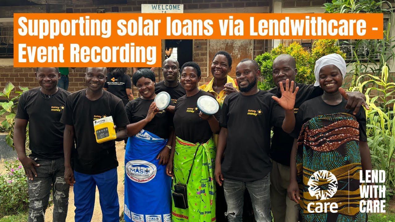 Supporting solar loans via Lendwithcare - Event Recording