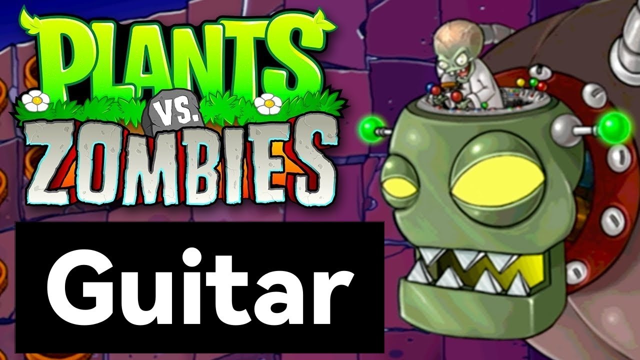 Brainiac Maniac played on guitar - Plants vs Zombies BOSS music