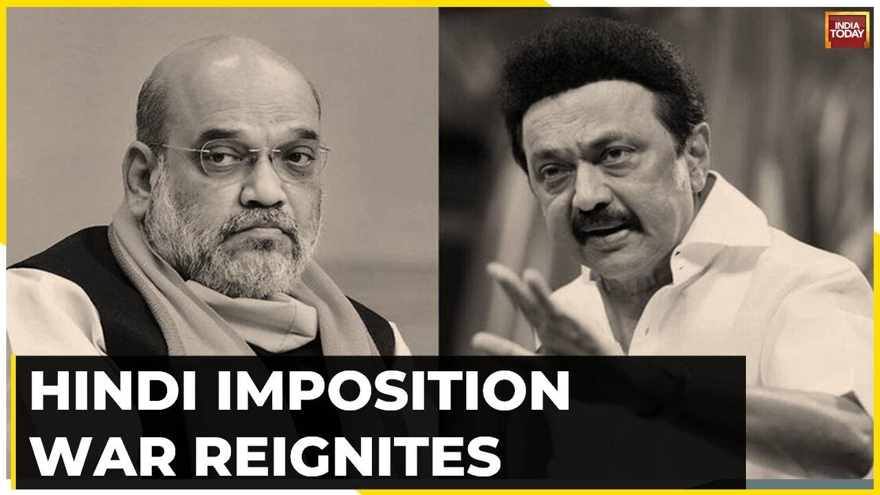 Tamil Nadu Chief Minister MK Stalin Attacks Amit Shah, Says Won&rsquo;t Be Enslaved By Hindi