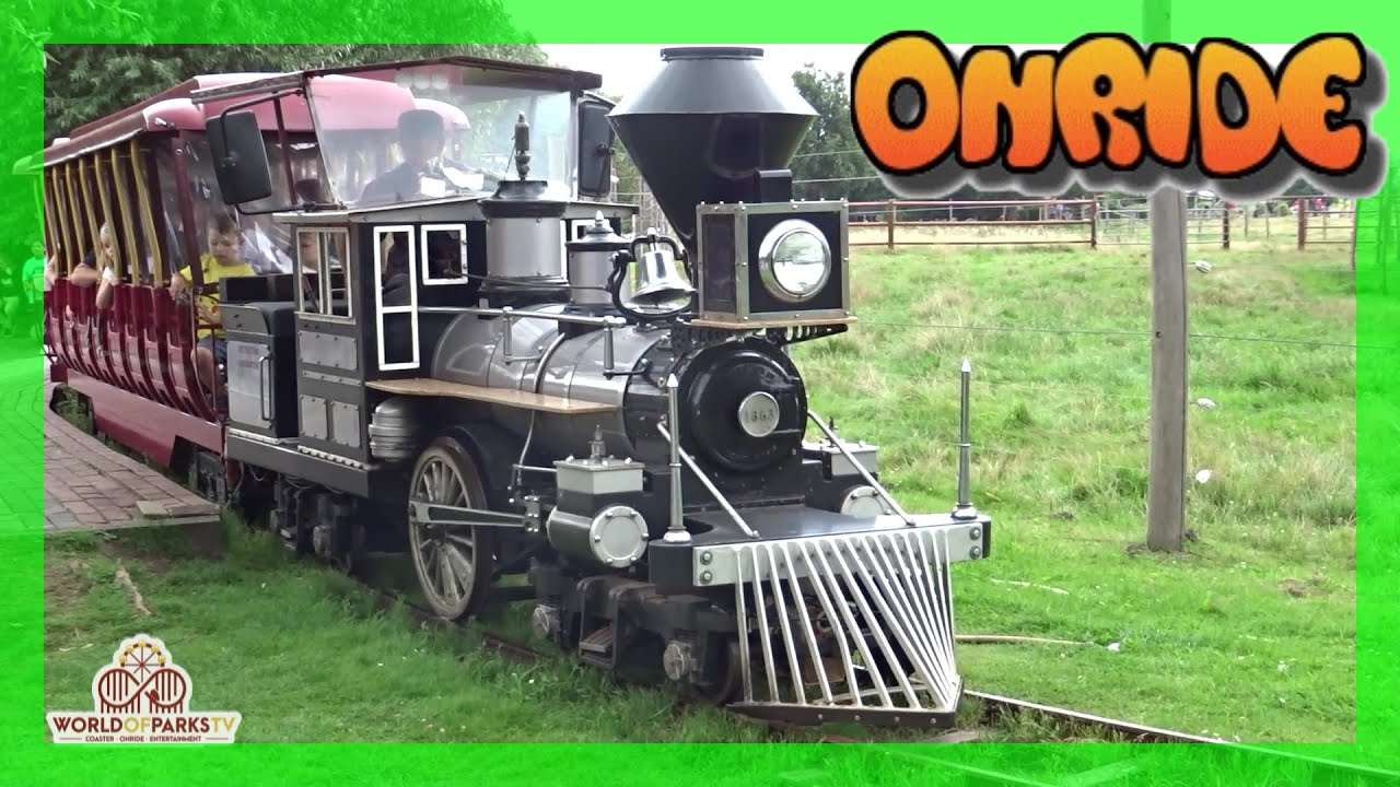 Jade-Express (Onride POV) Jaderpark Tier- und Freizeitpark an der Nordsee Jaderberg – Parkeisenbahn