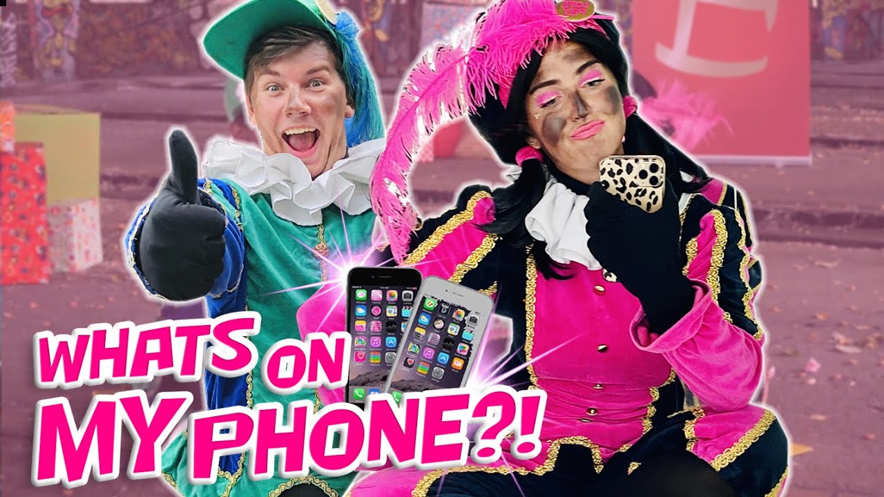 WHATS ON MY PHONE !? 📲 MET STRESS PIET!! - LOVE PIET