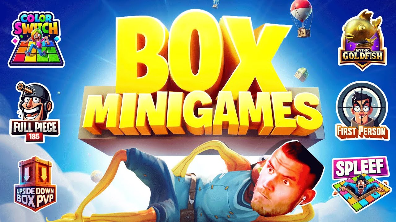 4 DICKE MENSCHEN spielen BOXFIGHT um WAFFEN in FORTNITE mit @StandartSkill & @AANDRE
