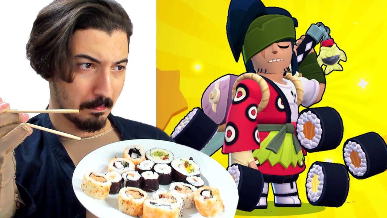 KENJİ ÇIKARTANA KADAR SUŞİ YEDİM 😮 Brawl Stars